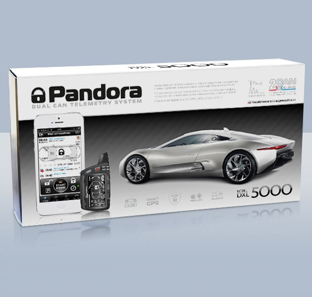 Автосигнализация Pandora DXL 5000 S + Pandora-СПУТНИК 4